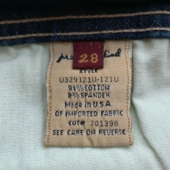 7 For All Mankind Denim Mini Skirt - Picture 7 of 8